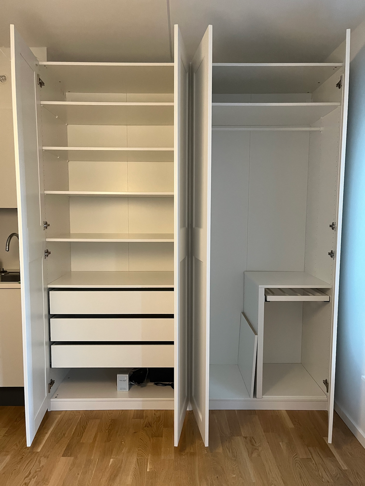 Garderobeskab, IKEA, b: 200 d: 58 h: