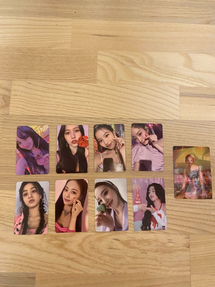 Twice photocards, taste of love,