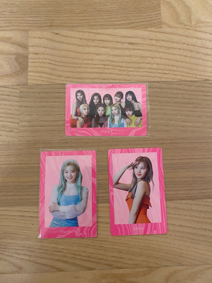 Twice photocards, taste of love,