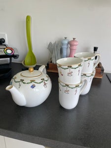 Porcelæn Kopper og kande Royal