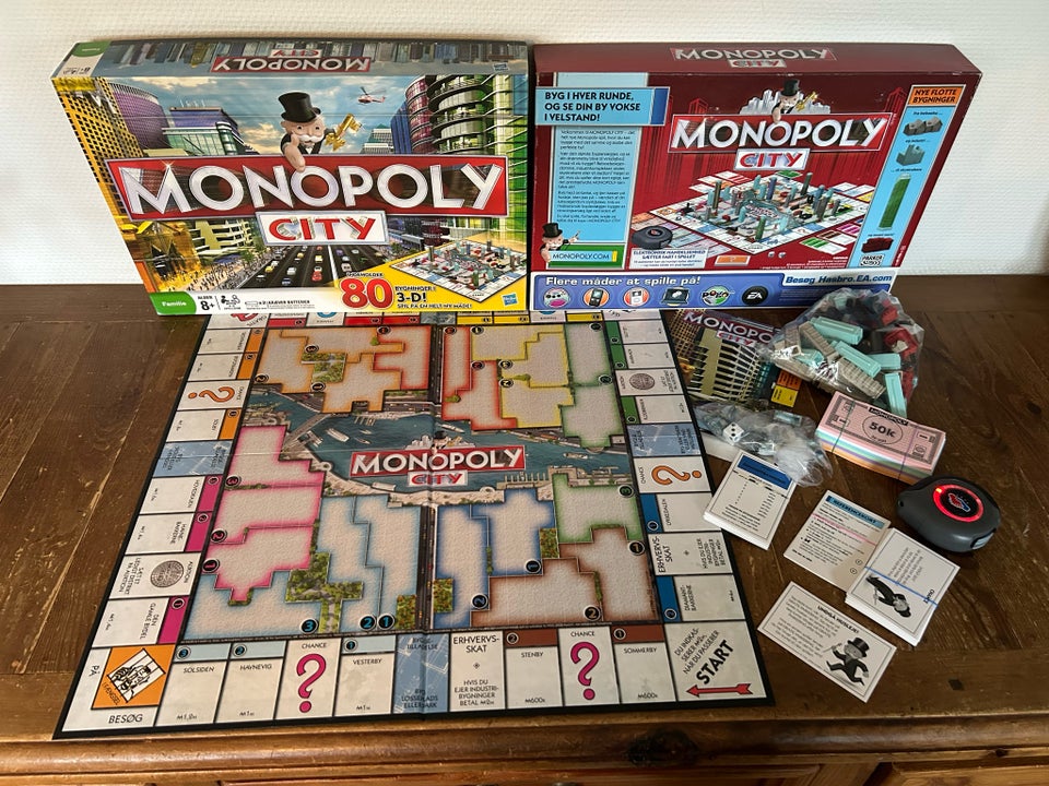 Monopoly city, brætspil