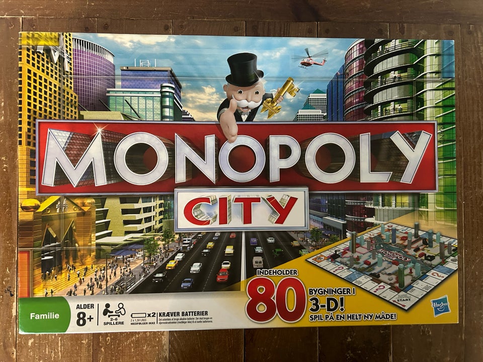 Monopoly city, brætspil