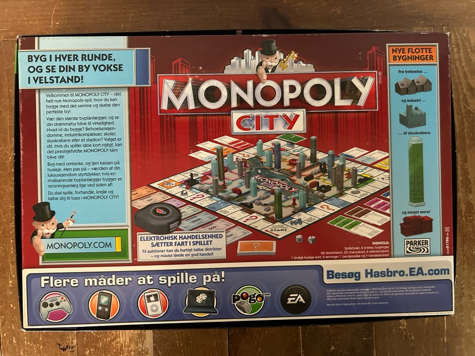 Monopoly city, brætspil