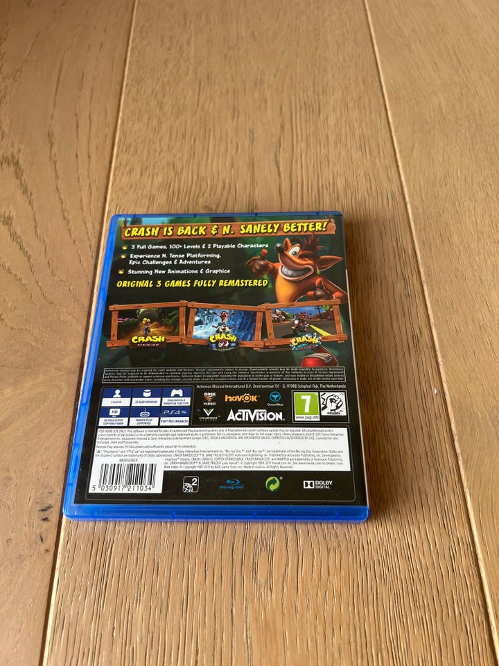 Crash Bandicoot PS4 adventure