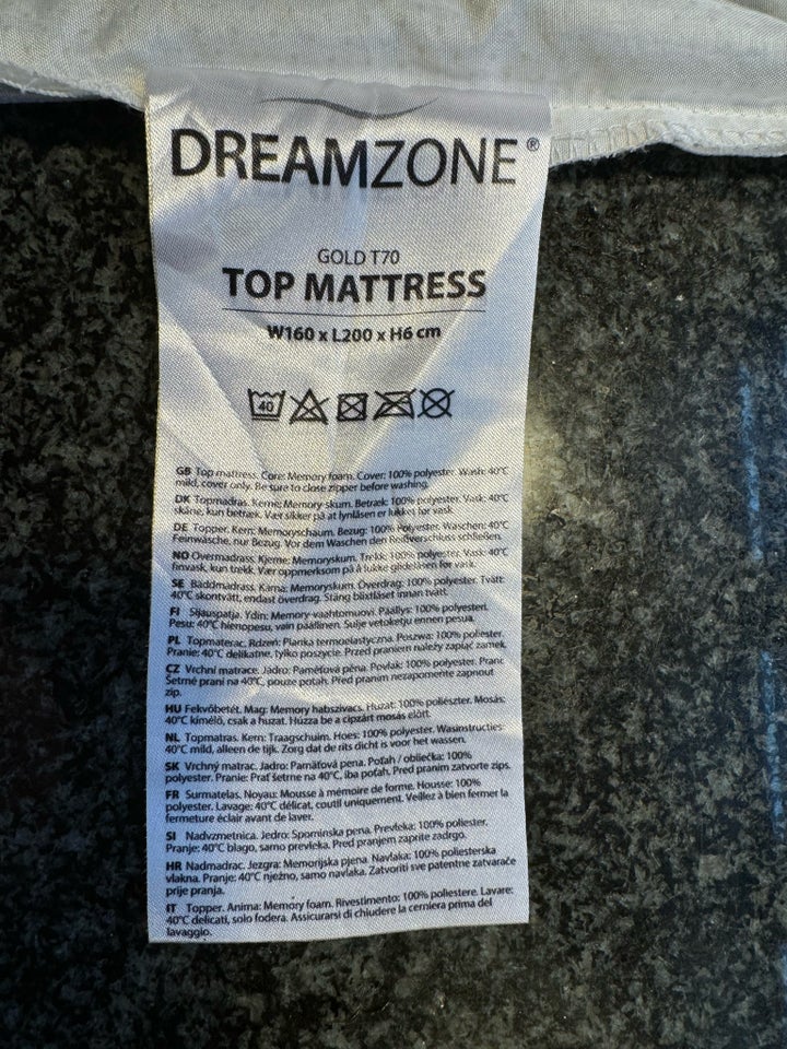 Topmadras, Dreamzone Gold T70, b: