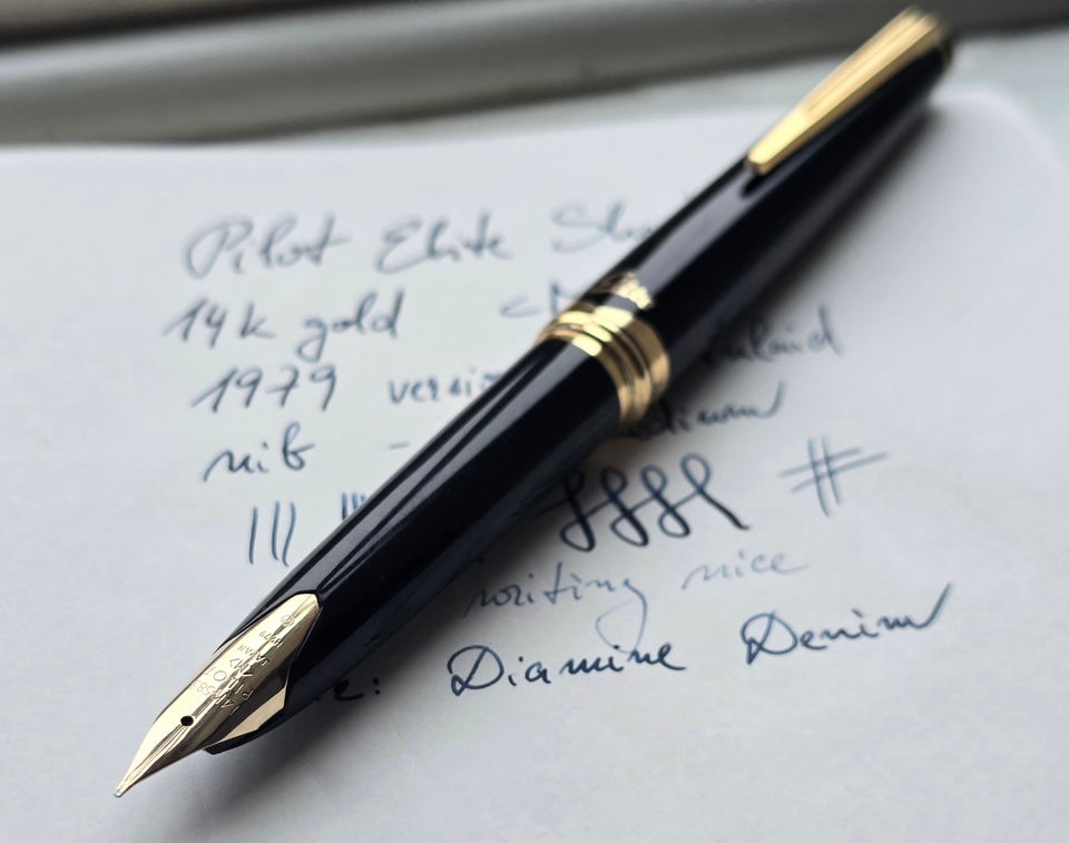 Fyldepen, Pilot Elite Short - 14k