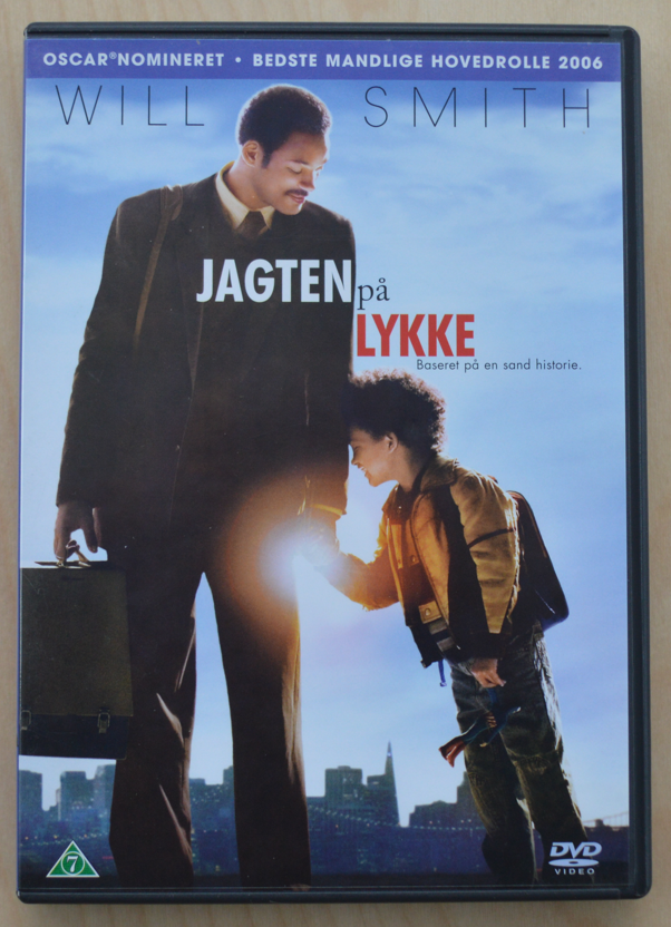 Jagten på lykke, DVD, drama