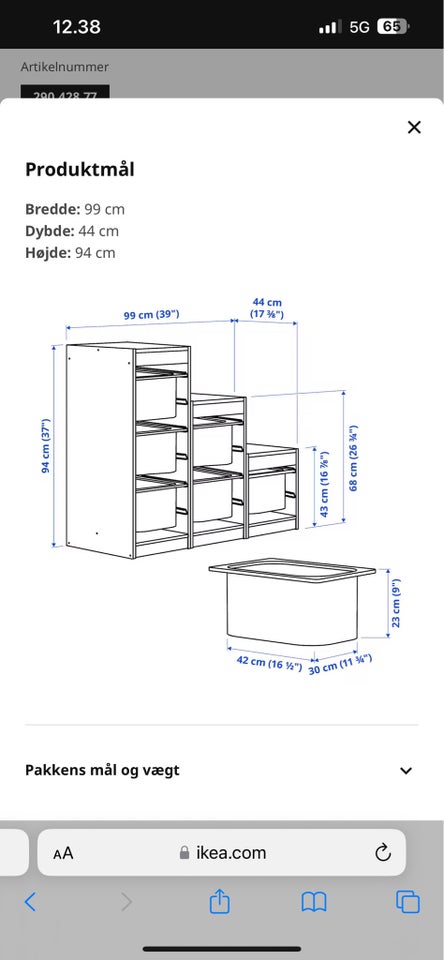 Kommode, Trofast Ikea