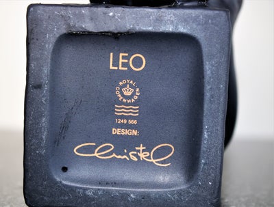 Stjernetegn sort Løve Leo Royal