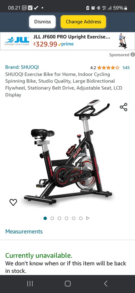 Cykling Shuoqi spinningcykel