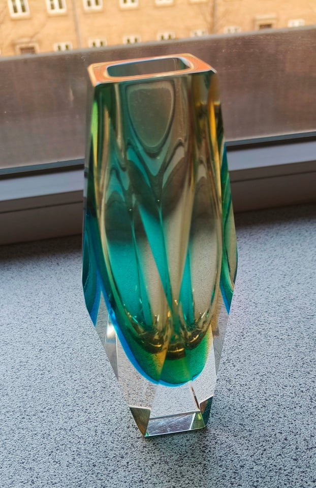 Glas, Vase, Murano sommerso