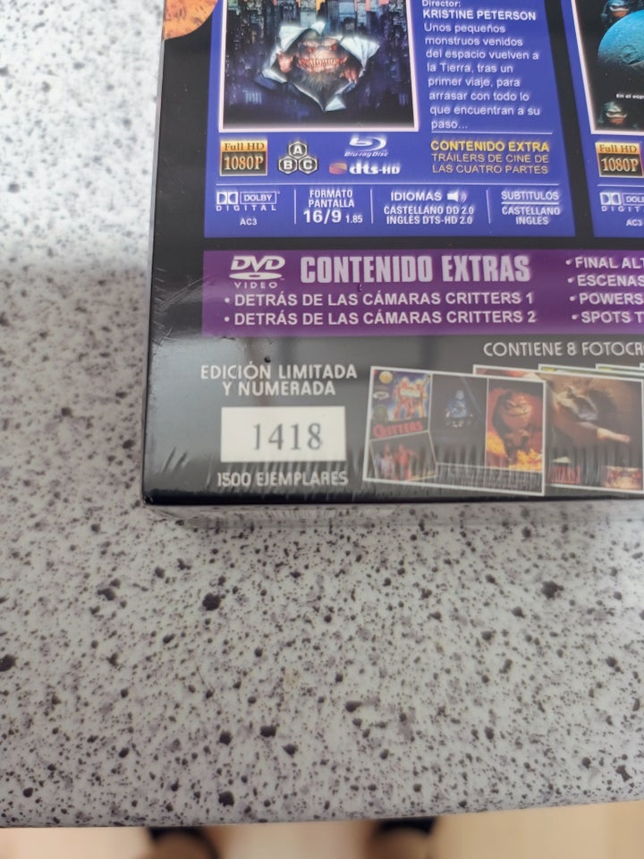 CRITTERS COLECCION, Blu-ray,