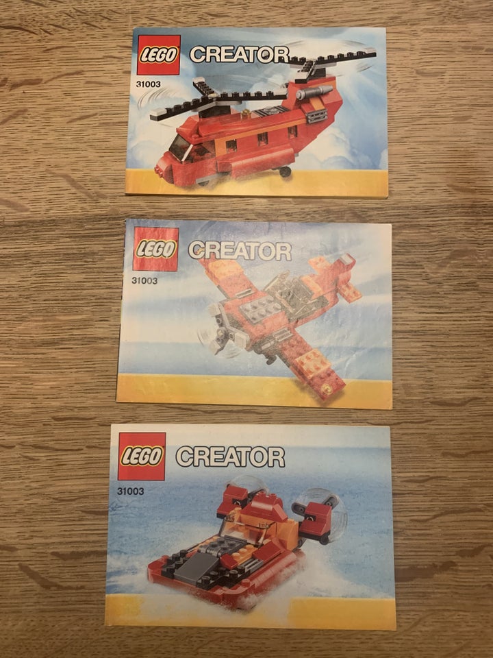 Lego Creator, 31003 3-i-1