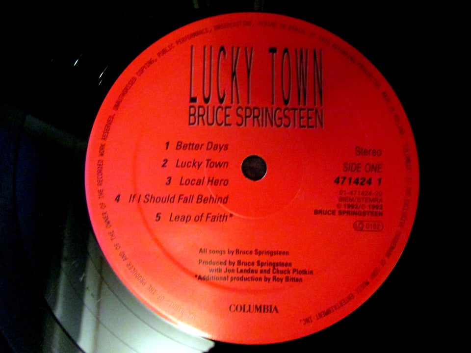 LP, BRUCE SPRINGSTEEN, LUCKY TOWN