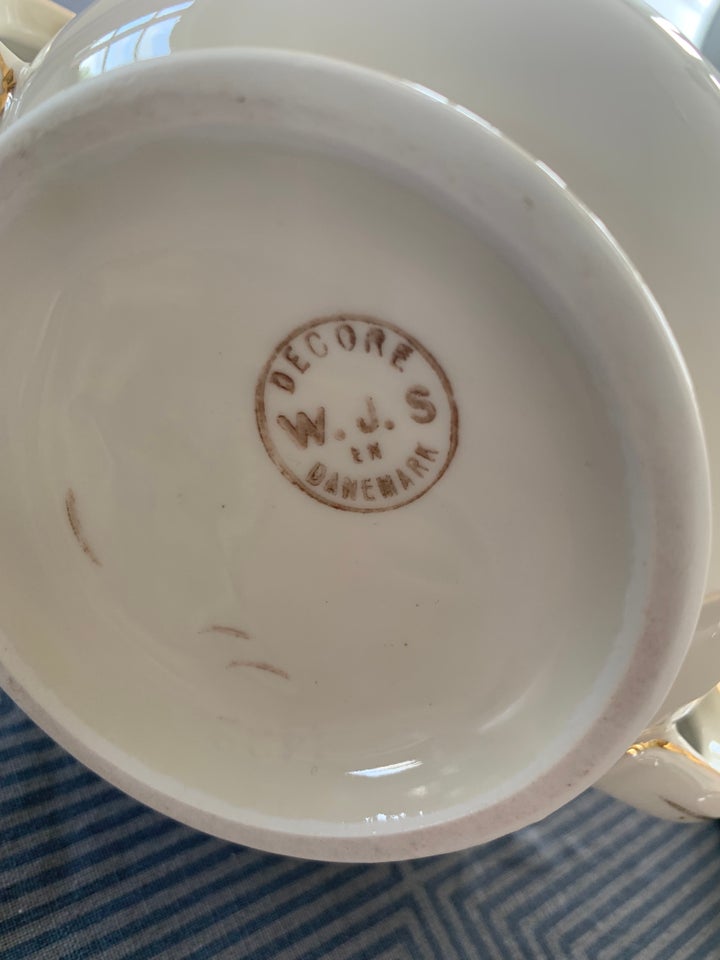 Porcelæn, Kaffekande, W.J.S