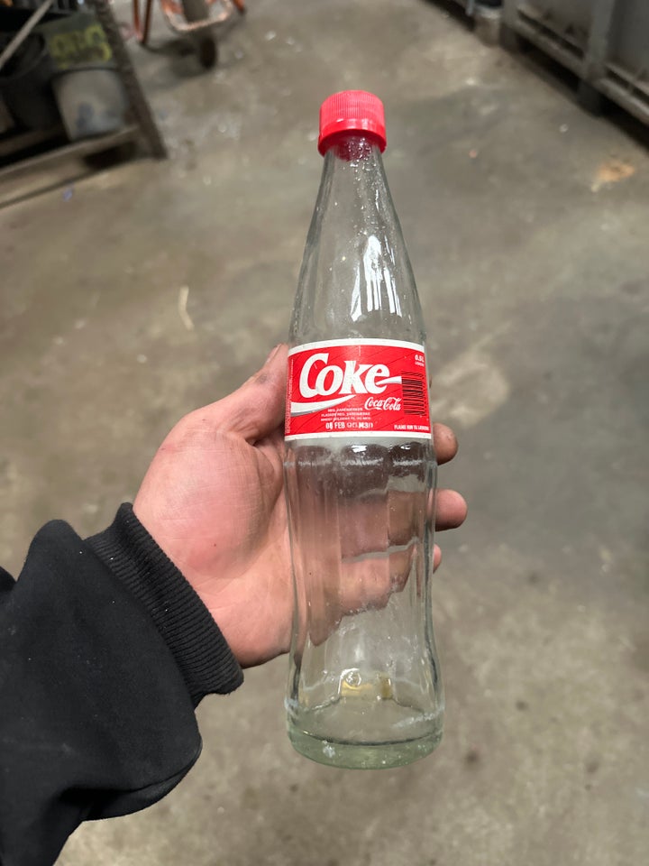 Coca Cola, Glasflaske 0,5 liter