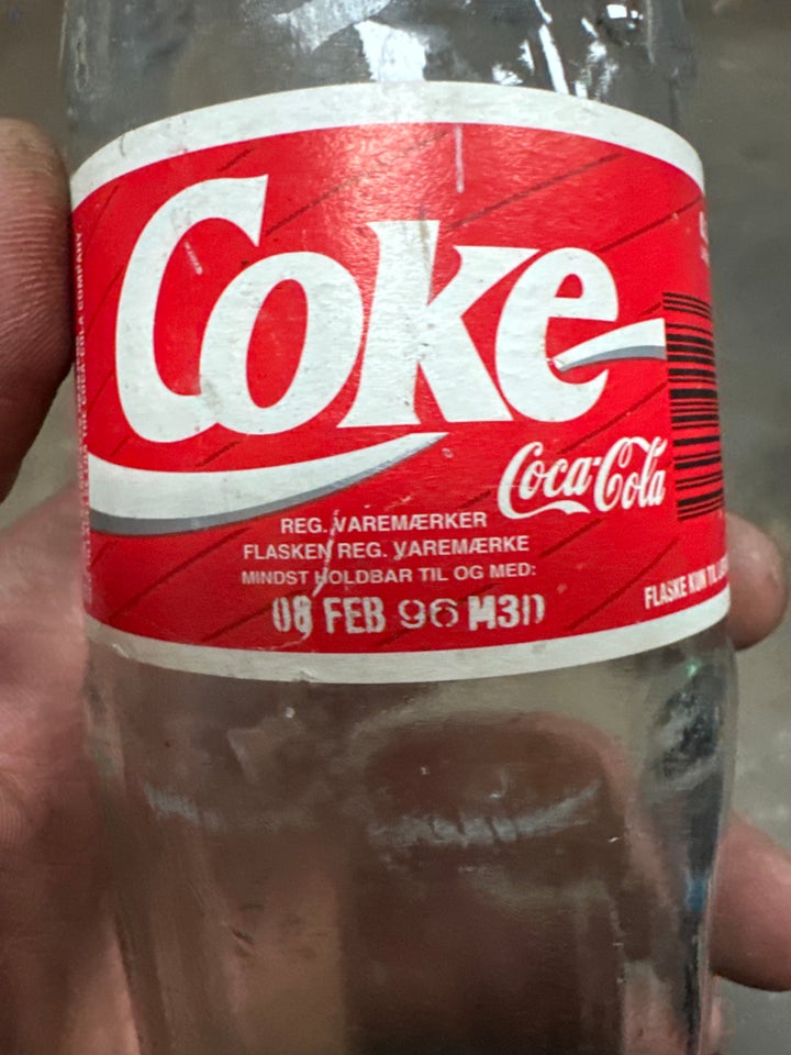 Coca Cola, Glasflaske 0,5 liter