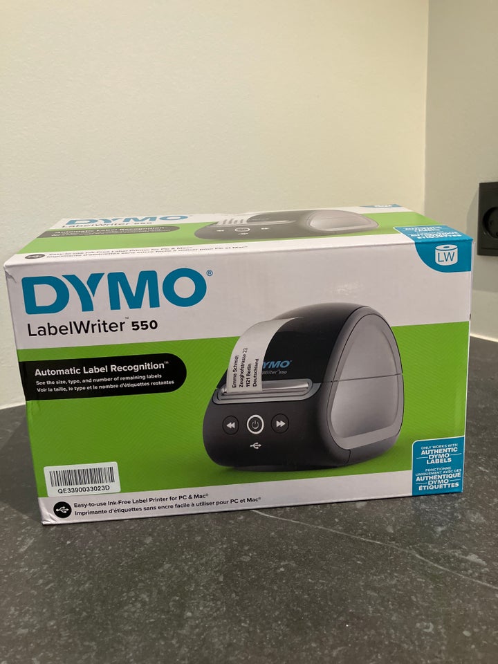 Labelprinter, Dymo, Label Writer