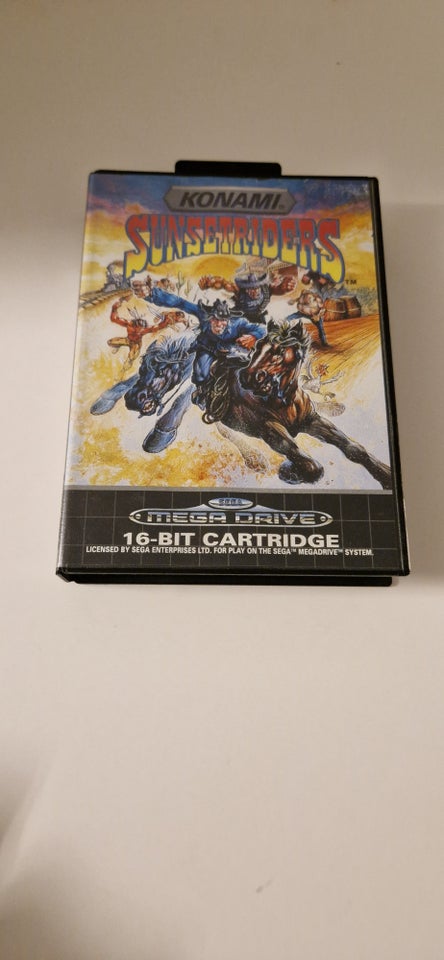 Sunset riders Sega mega drive