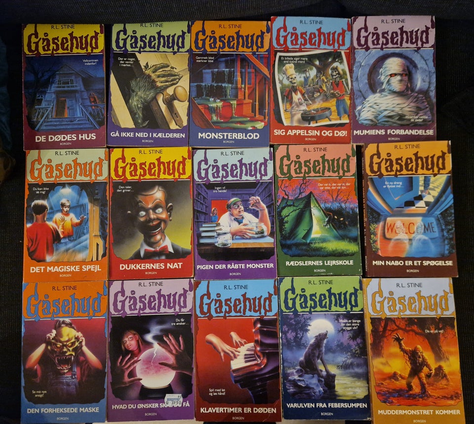 Gåsehud 1-44 horrorland 1-12