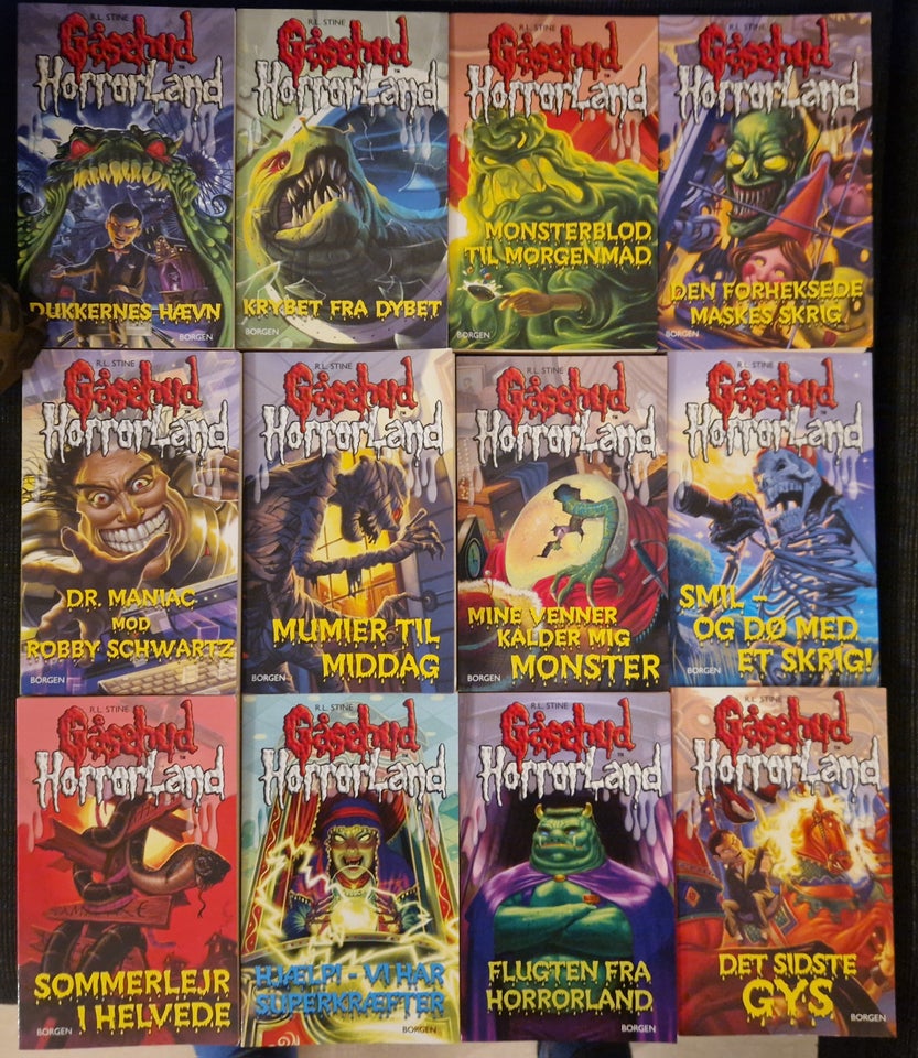 Gåsehud 1-44 horrorland 1-12