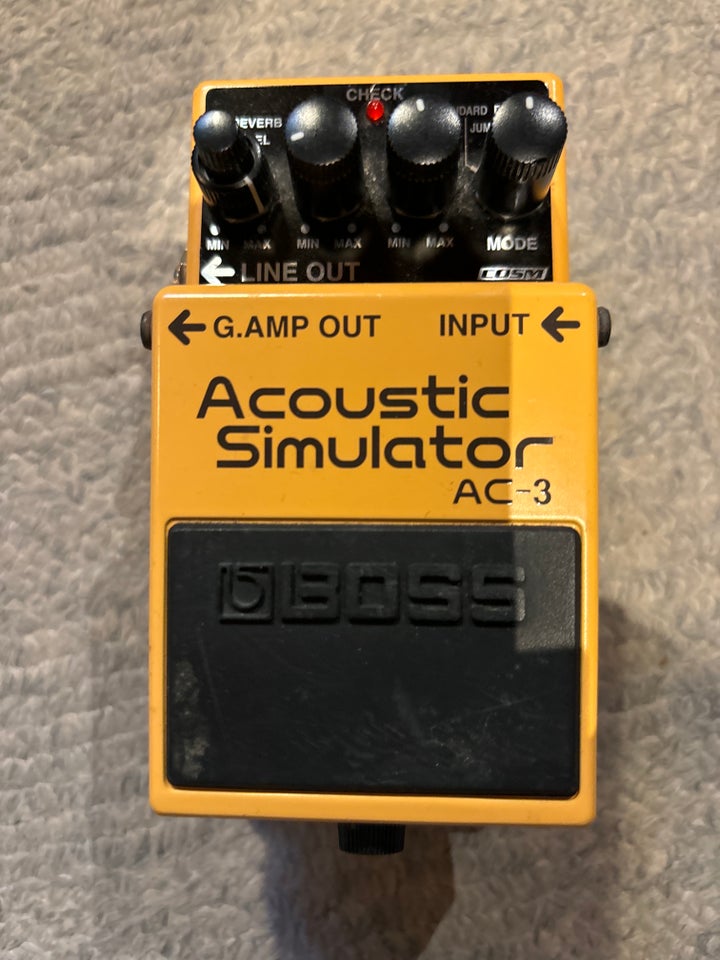 Acoustic simulator, Boss AC-3