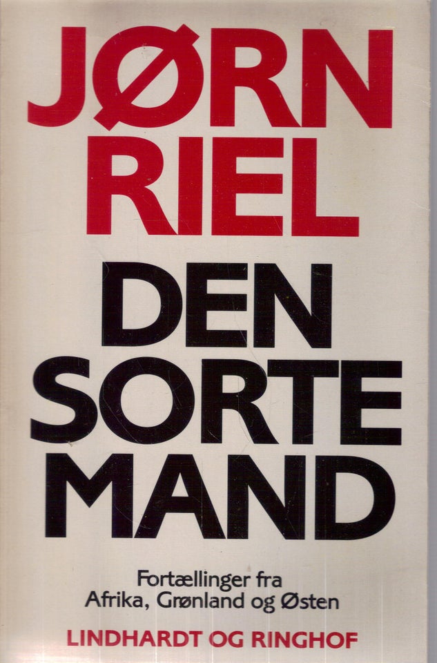 Den sorte mand , Af Jørn Riel, genre: