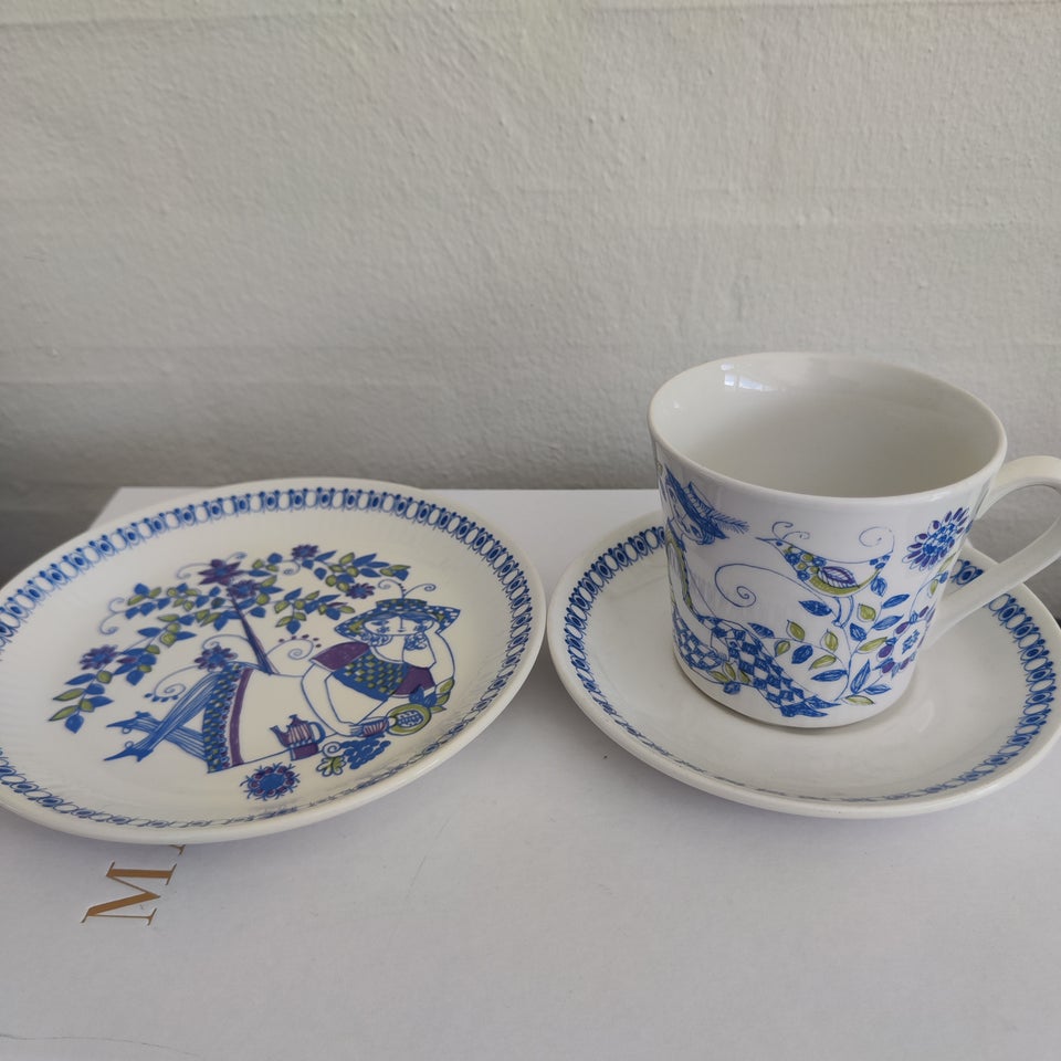 Porcelæn Kaffestel Figgo flint /