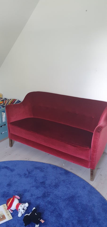 Sofa velour 2 pers