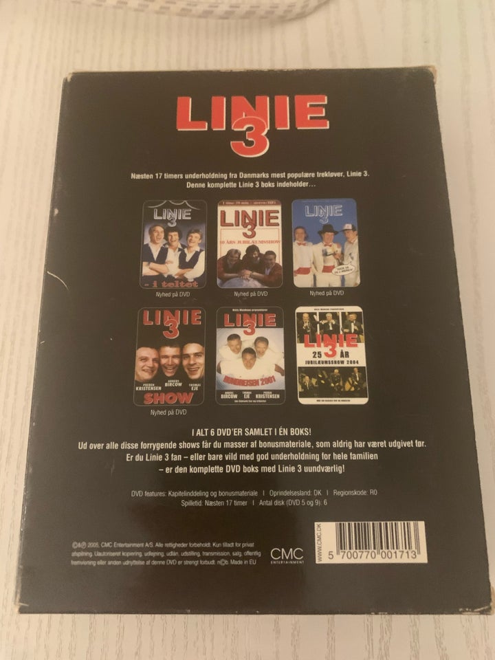 Linie 3 Den komplette DVD boks DVD