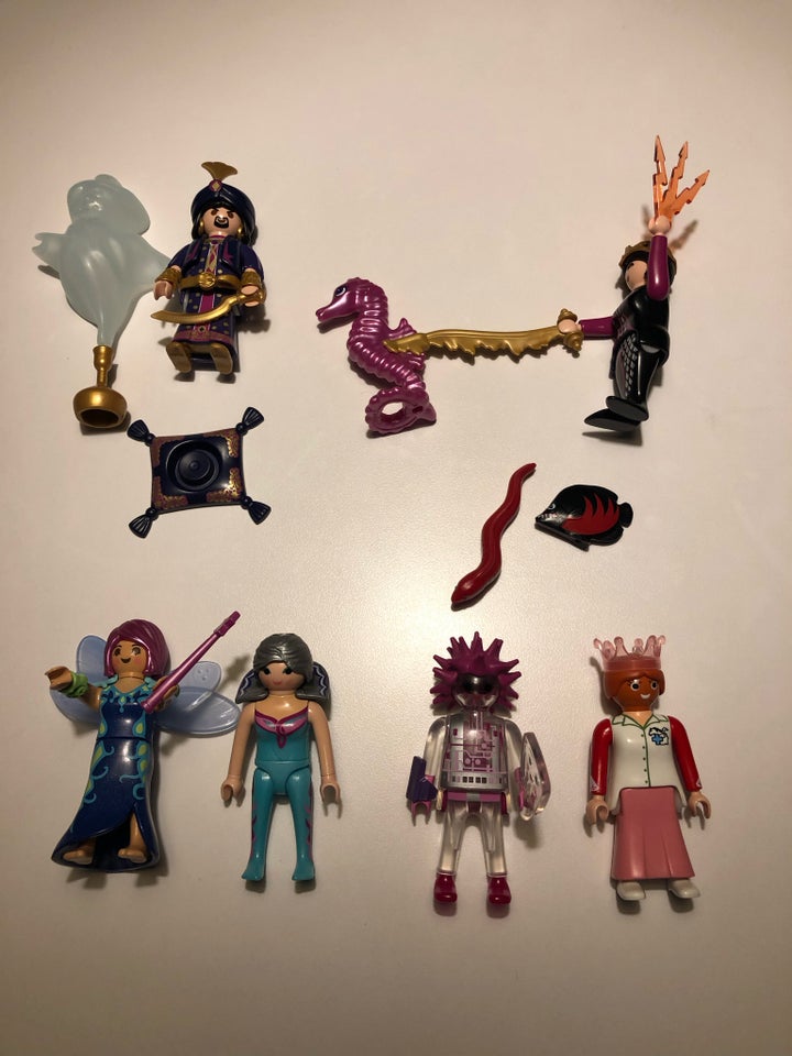 Playmobil 6 figurer med tilbehør