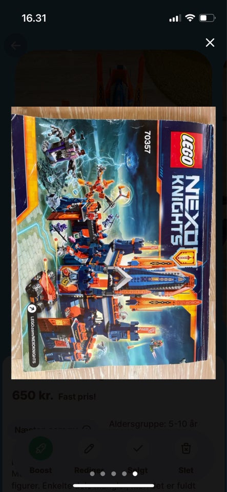 Lego Nexo Knights, 70357