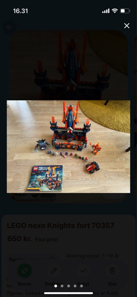 Lego Nexo Knights, 70357