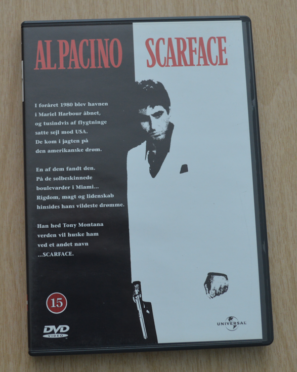 Scarface, DVD, thriller