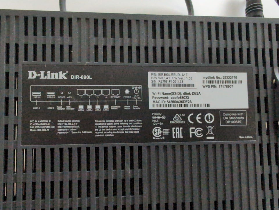 Router, wireless, D-link