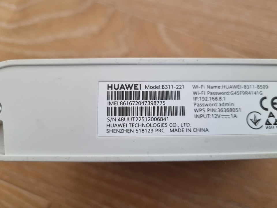 Router, Huawei B311