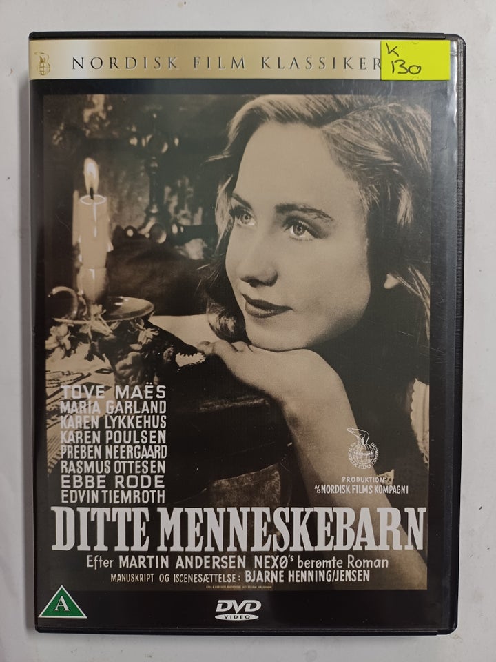 Ditte Menneskebarn, DVD, drama