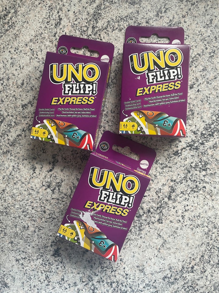 Uno flip Express kortspil