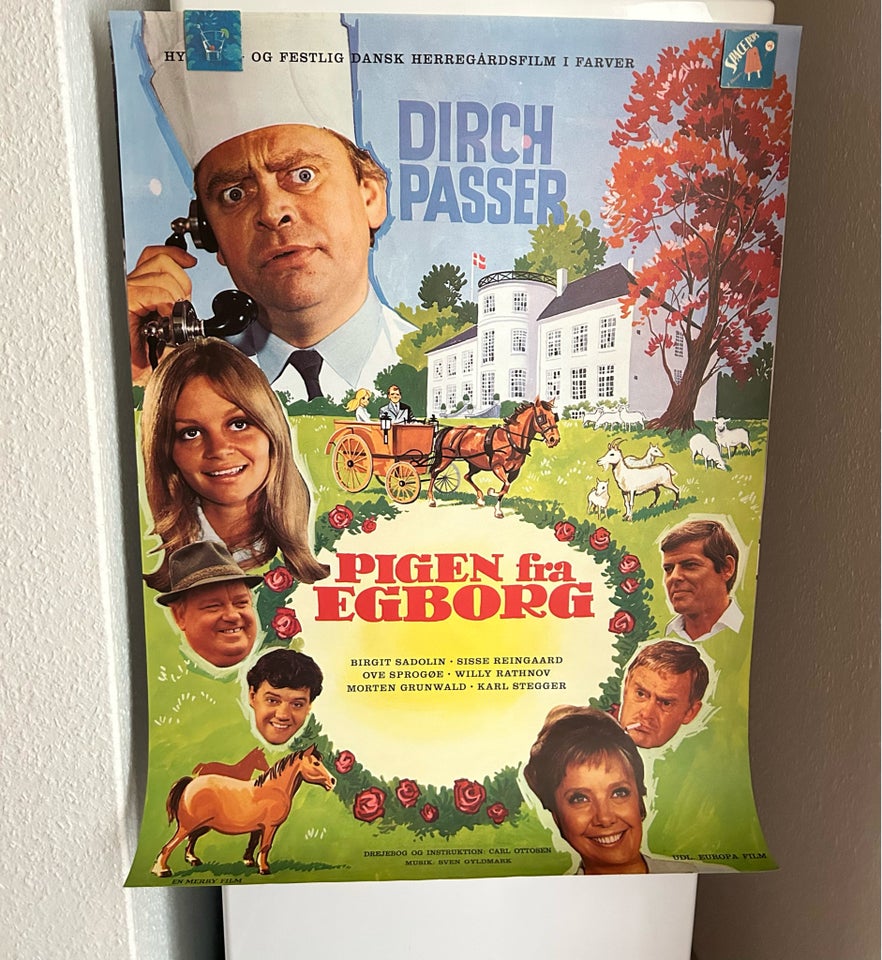 Filmplakat Pigen fra Egborg b: 62