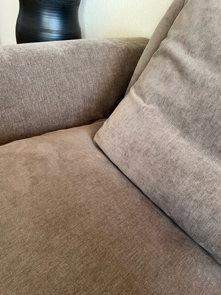 Sofa, velour, 5 pers.