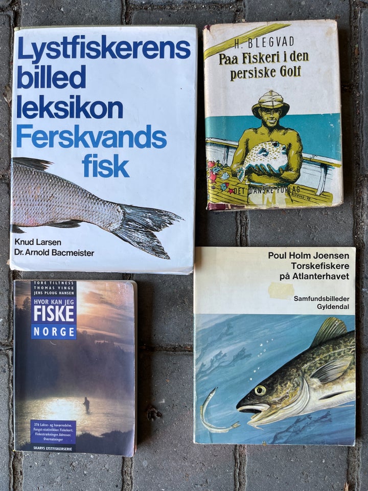 10 FISKEBØGER KUN KR 175