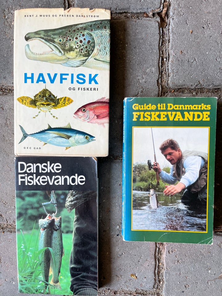 10 FISKEBØGER KUN KR 175