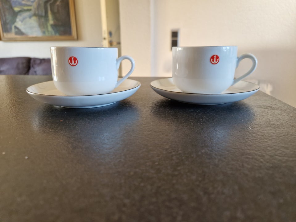 Porcelæn kaffekopper med