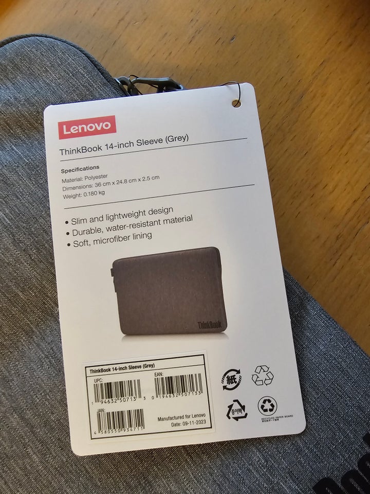 Sleeve, t. Lenovo, Perfekt