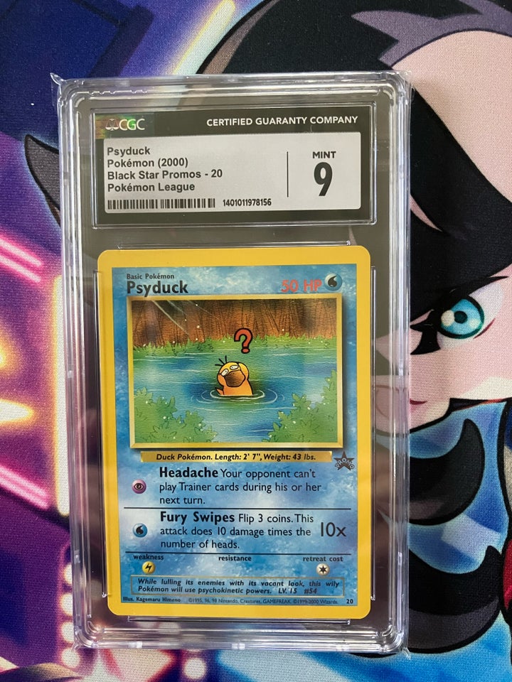 Samlekort, Pokemon Psyduck Black