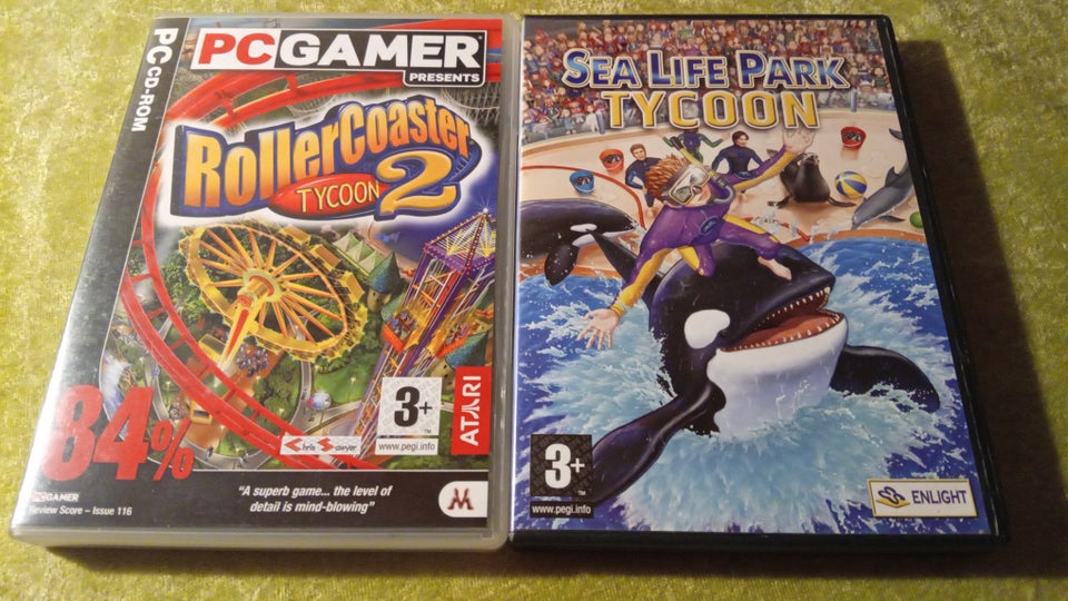 Rollrcoaster Tycoon 2, til pc,