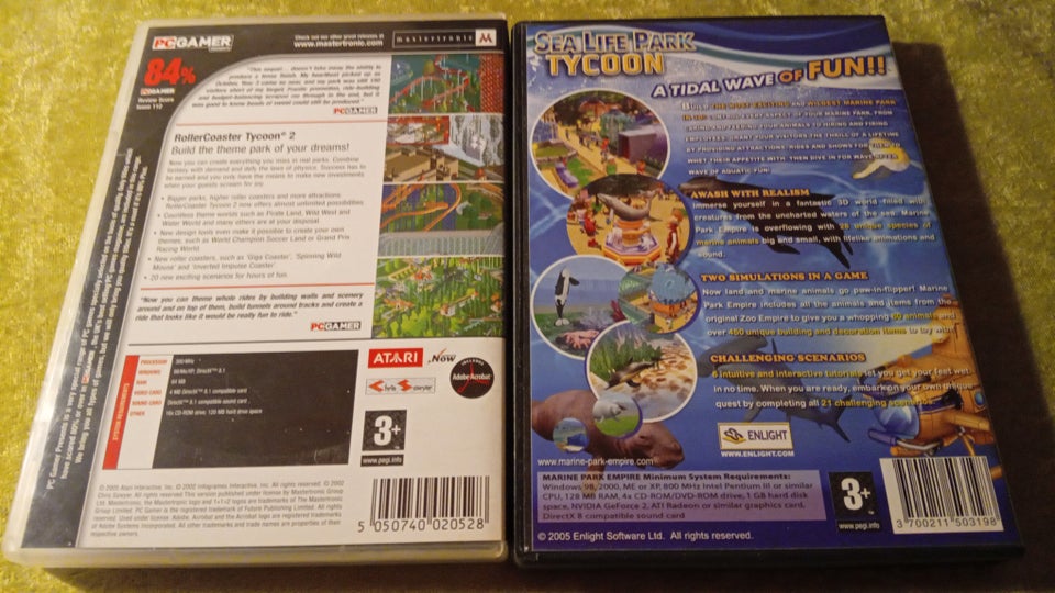 Rollrcoaster Tycoon 2, til pc,