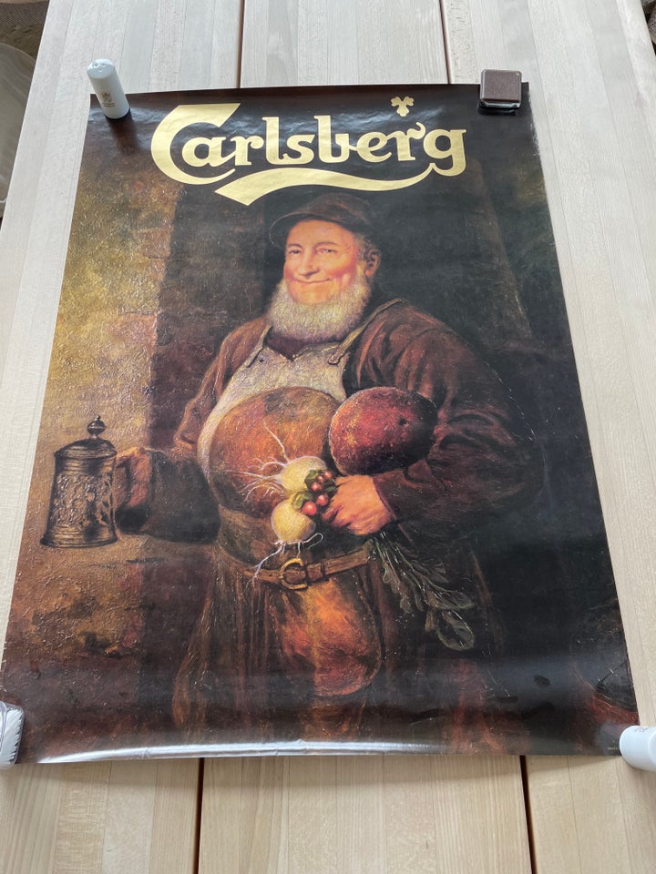 Øl-plakat Carlsberg motiv: