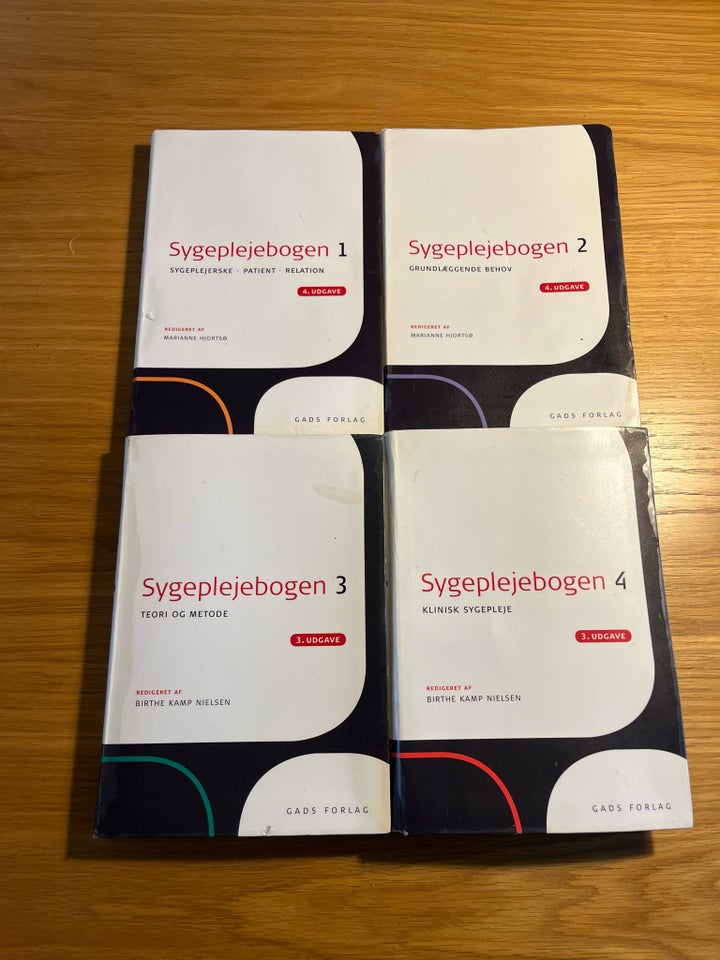 Sygeplejebøger, emne: krop og