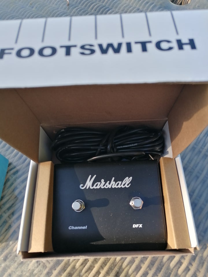 effekt pedal, Marshall footswitch